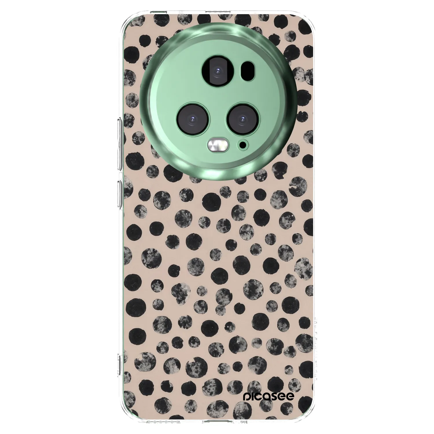 Picasee silikonska prozirna maskica za Honor Magic5 Pro - Dots