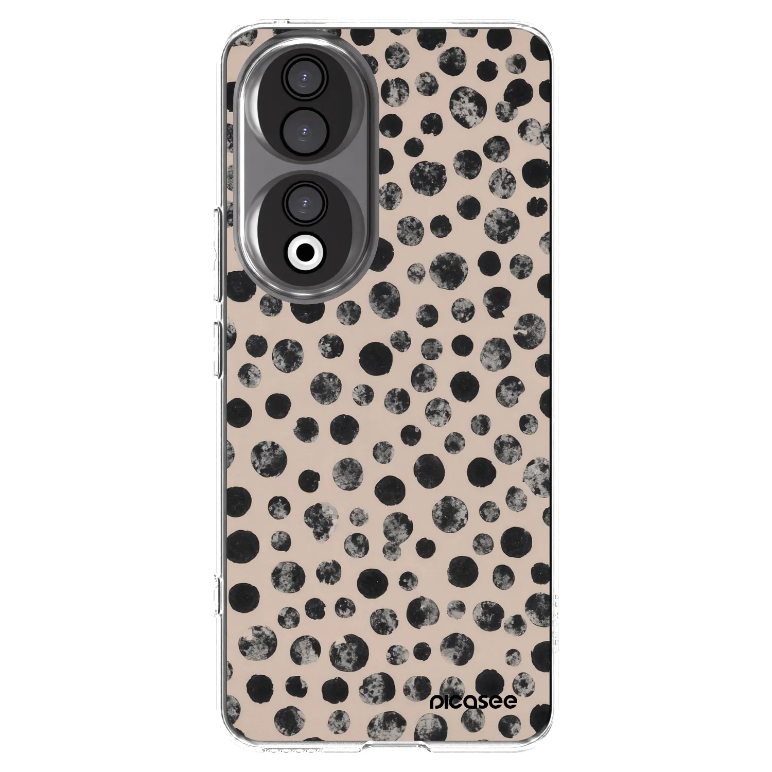 Picasee silikonska prozirna maskica za Honor 90 5G - Dots