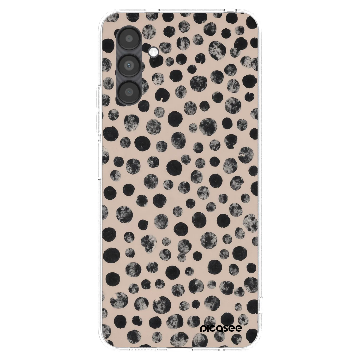Picasee silikonska prozirna maskica za Samsung Galaxy A04s A047F - Dots