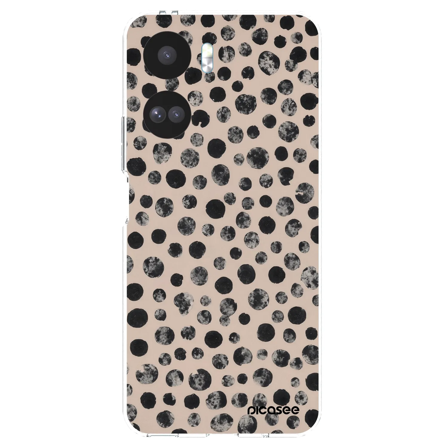 Picasee silikonska prozirna maskica za Honor 90 Lite 5G - Dots