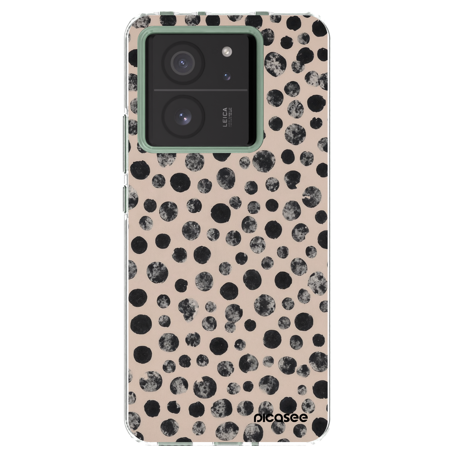 Picasee silikonska prozirna maskica za Xiaomi 13T - Dots