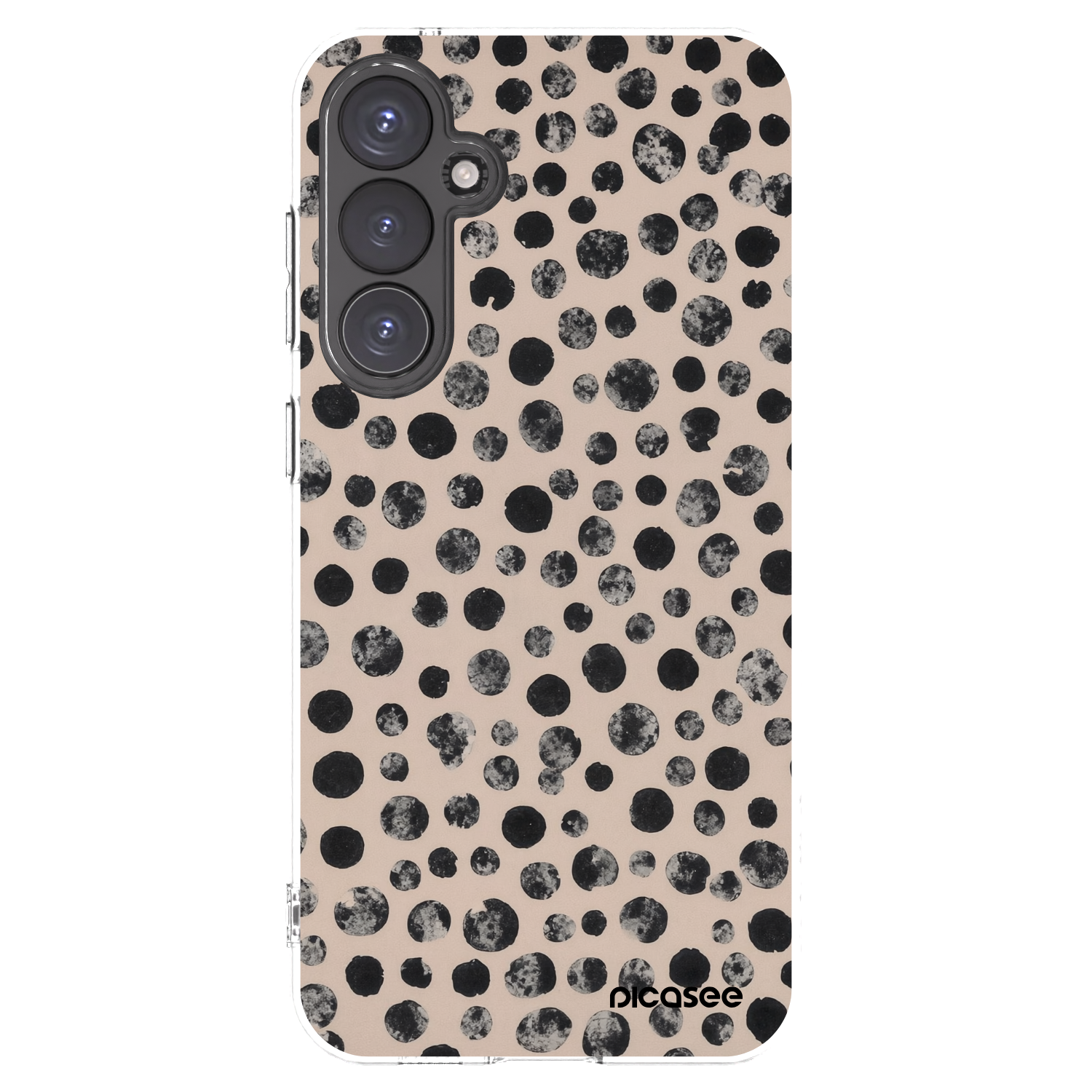 Picasee silikonska prozirna maskica za Samsung Galaxy S23 FE S711B - Dots