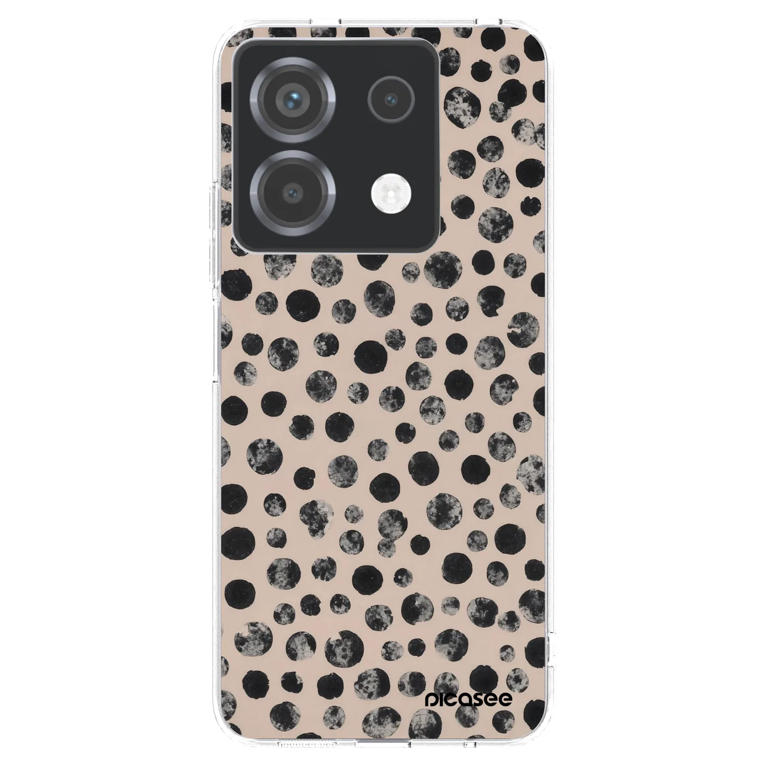 Picasee silikonska prozirna maskica za Xiaomi Poco X6 - Dots