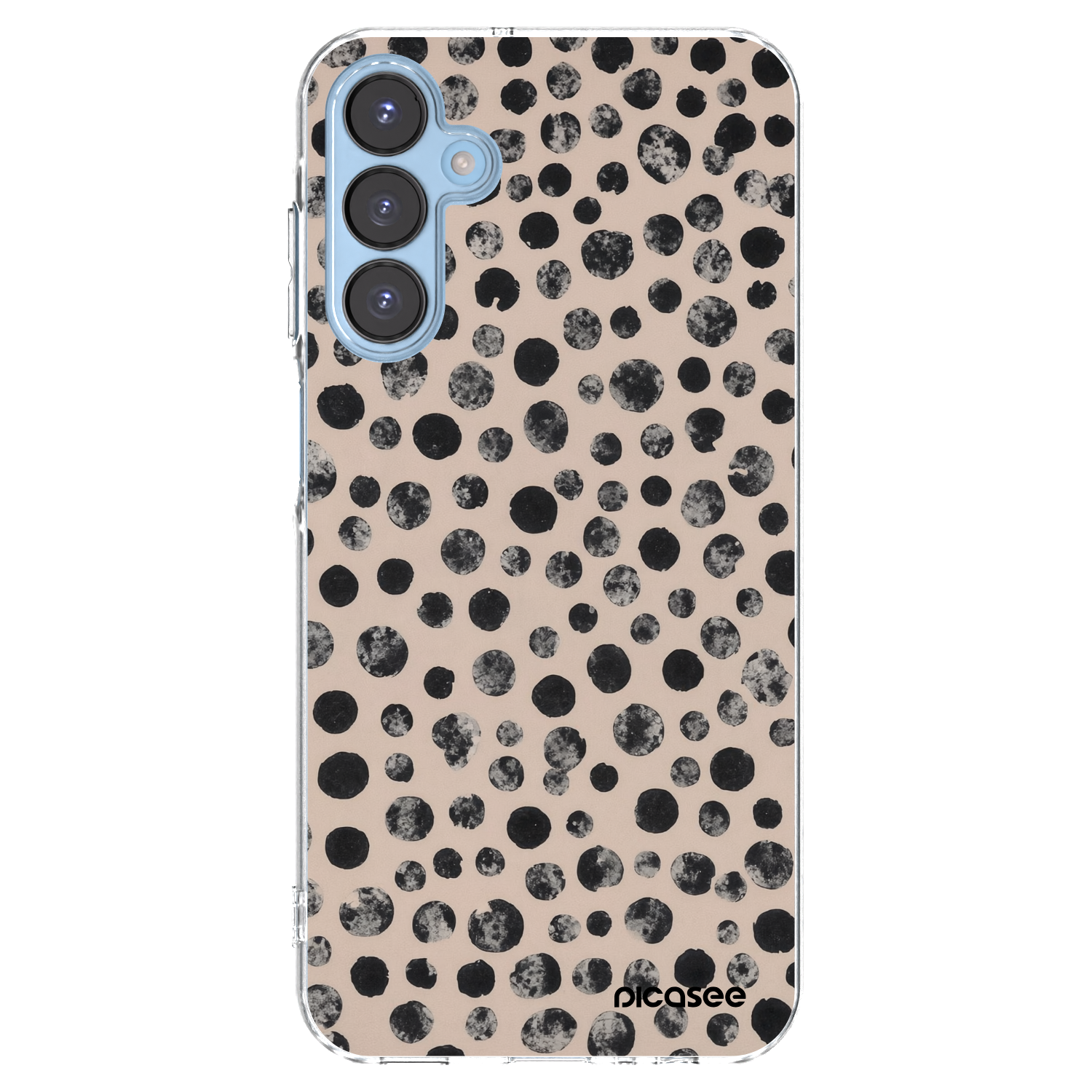 Picasee silikonska prozirna maskica za Samsung Galaxy A15 A156B 5G - Dots