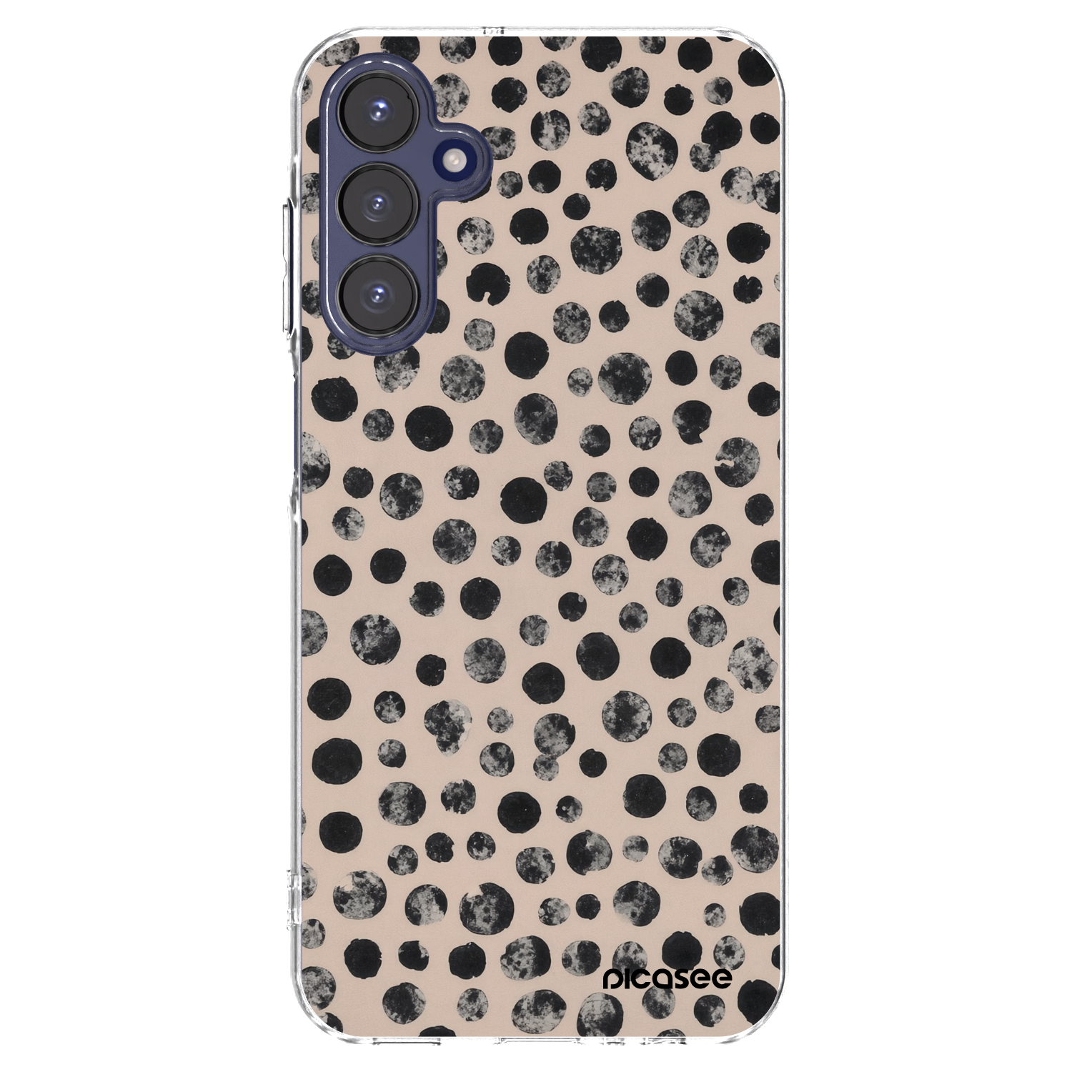 Picasee silikonska prozirna maskica za Samsung Galaxy A15 A155F 4G - Dots