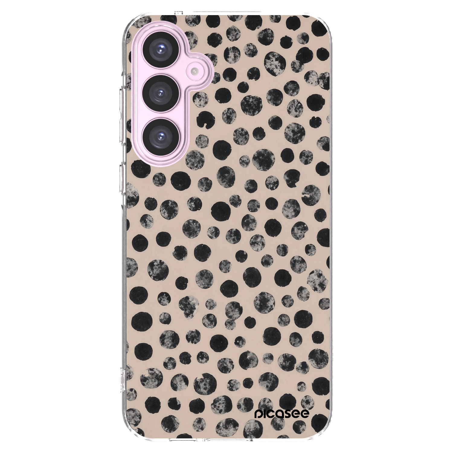 Picasee silikonska prozirna maskica za Samsung Galaxy A55 5G A556B - Dots