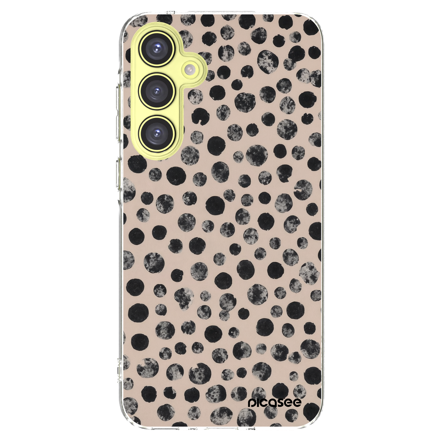 Picasee silikonska prozirna maskica za Samsung Galaxy A35 5G A356B - Dots