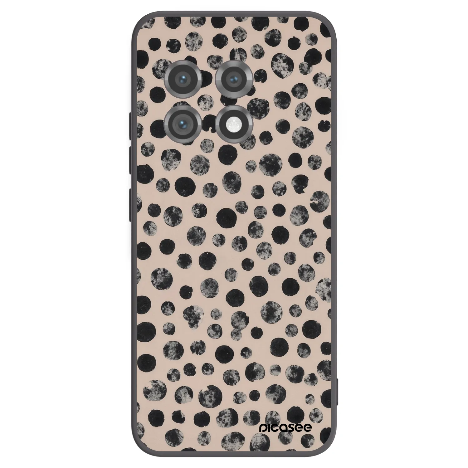Picasee crna silikonska maskica za OnePlus 11 5G - Dots