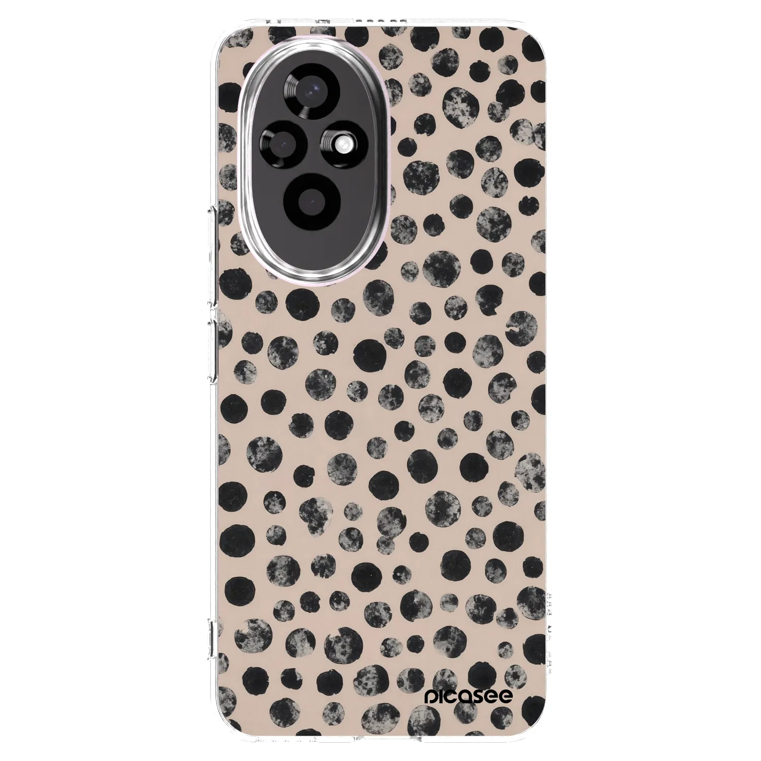 Picasee silikonska prozirna maskica za Honor 200 Pro 5G - Dots