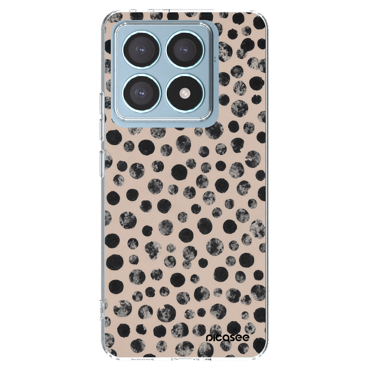 Picasee silikonska prozirna maskica za Xiaomi 14T Pro - Dots