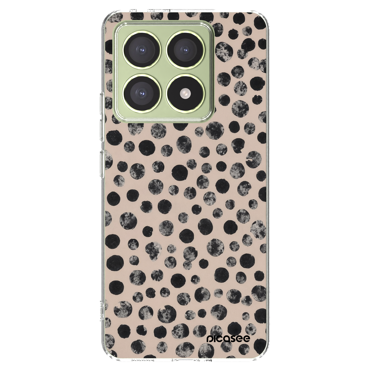 Picasee silikonska prozirna maskica za Xiaomi 14T - Dots