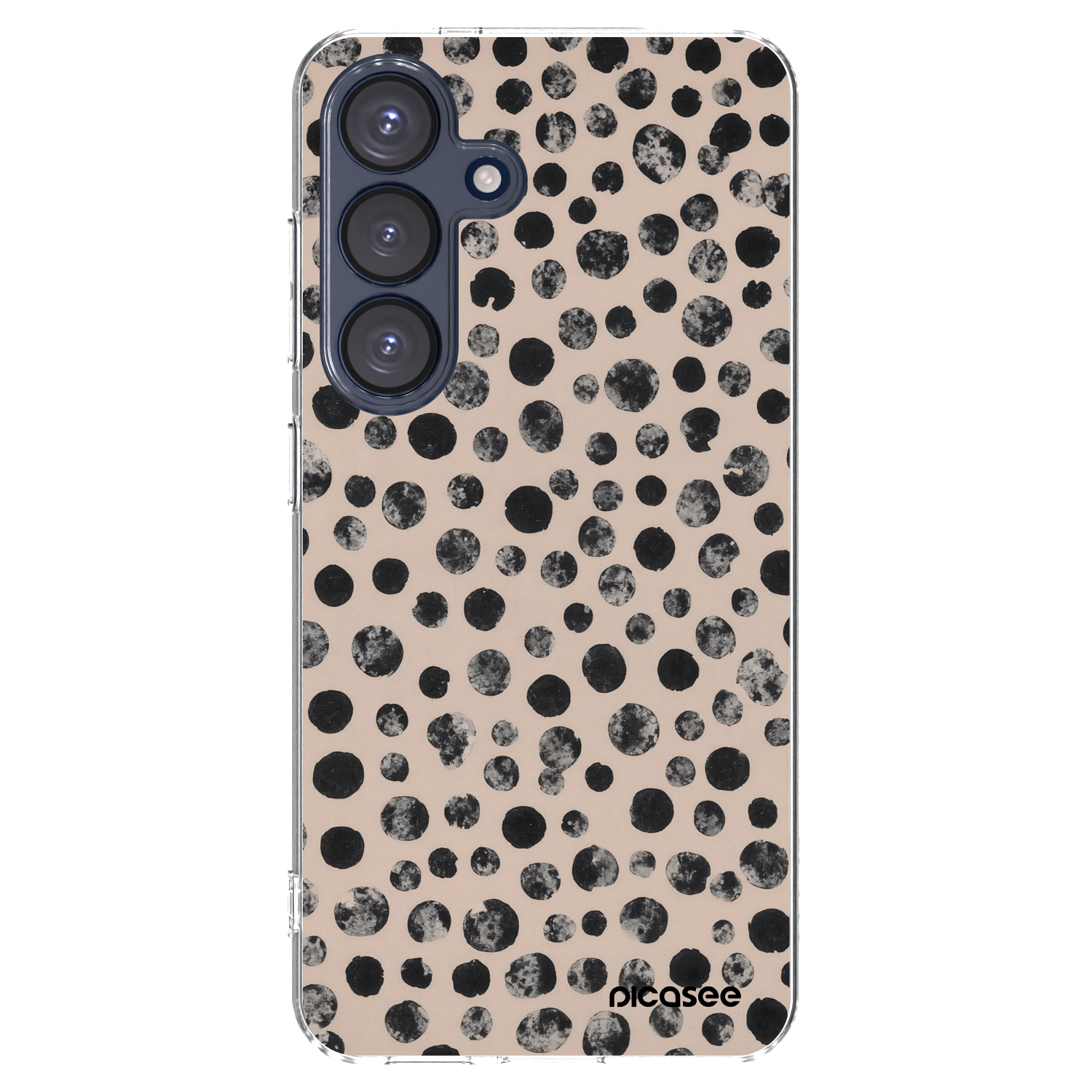 Picasee silikonska prozirna maskica za Samsung Galaxy S25 5G - Dots