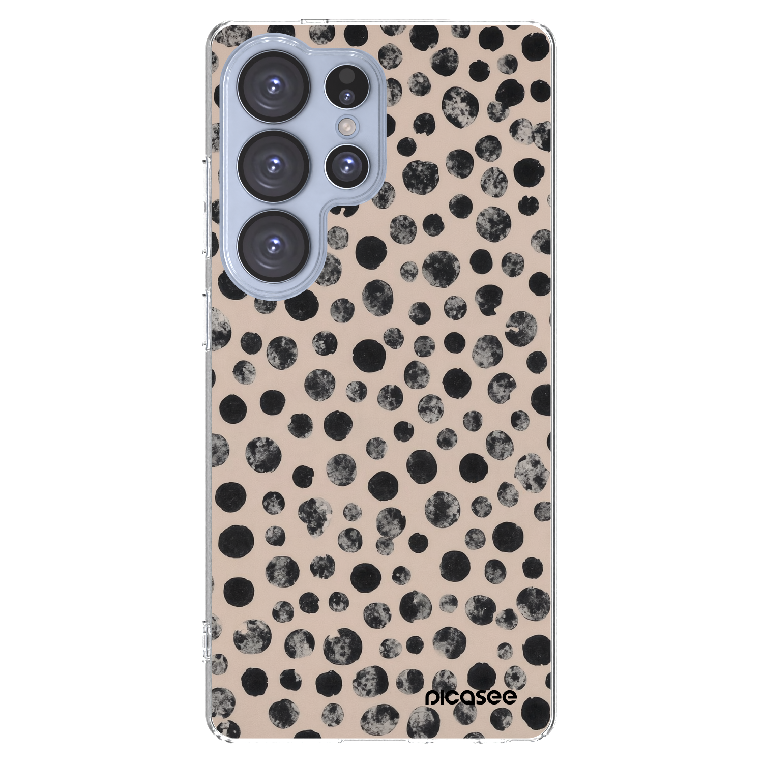 Picasee silikonska prozirna maskica za Samsung Galaxy S25 Ultra 5G - Dots