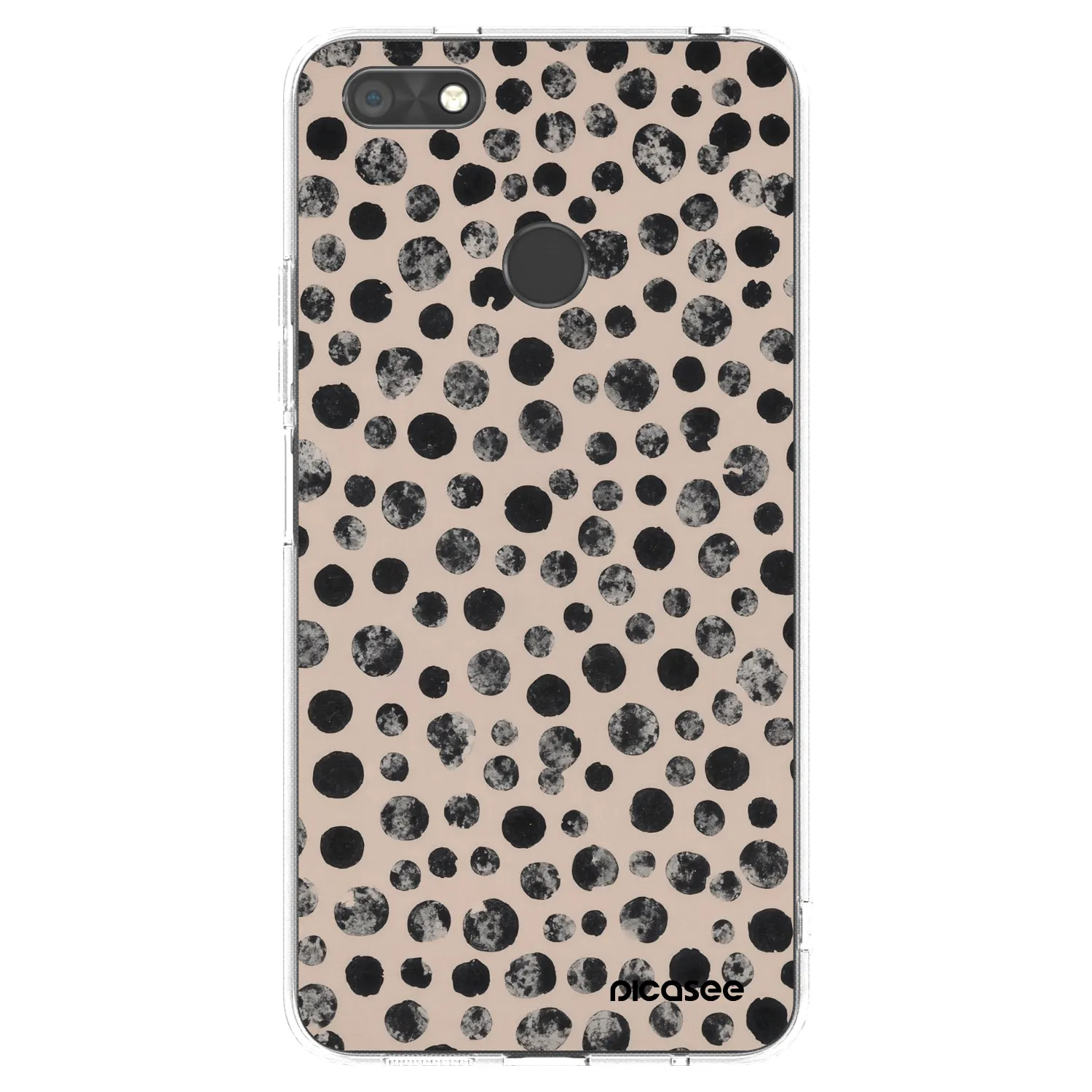 Picasee silikonska prozirna maskica za Huawei P9 Lite Mini - Dots