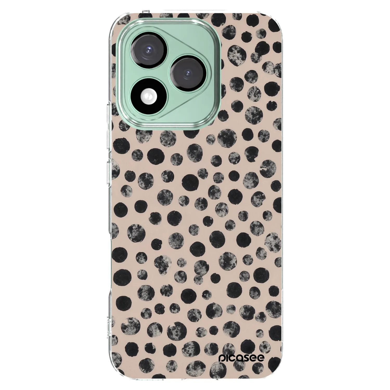 Picasee silikonska prozirna maskica za Honor 400 Lite 5G - Dots
