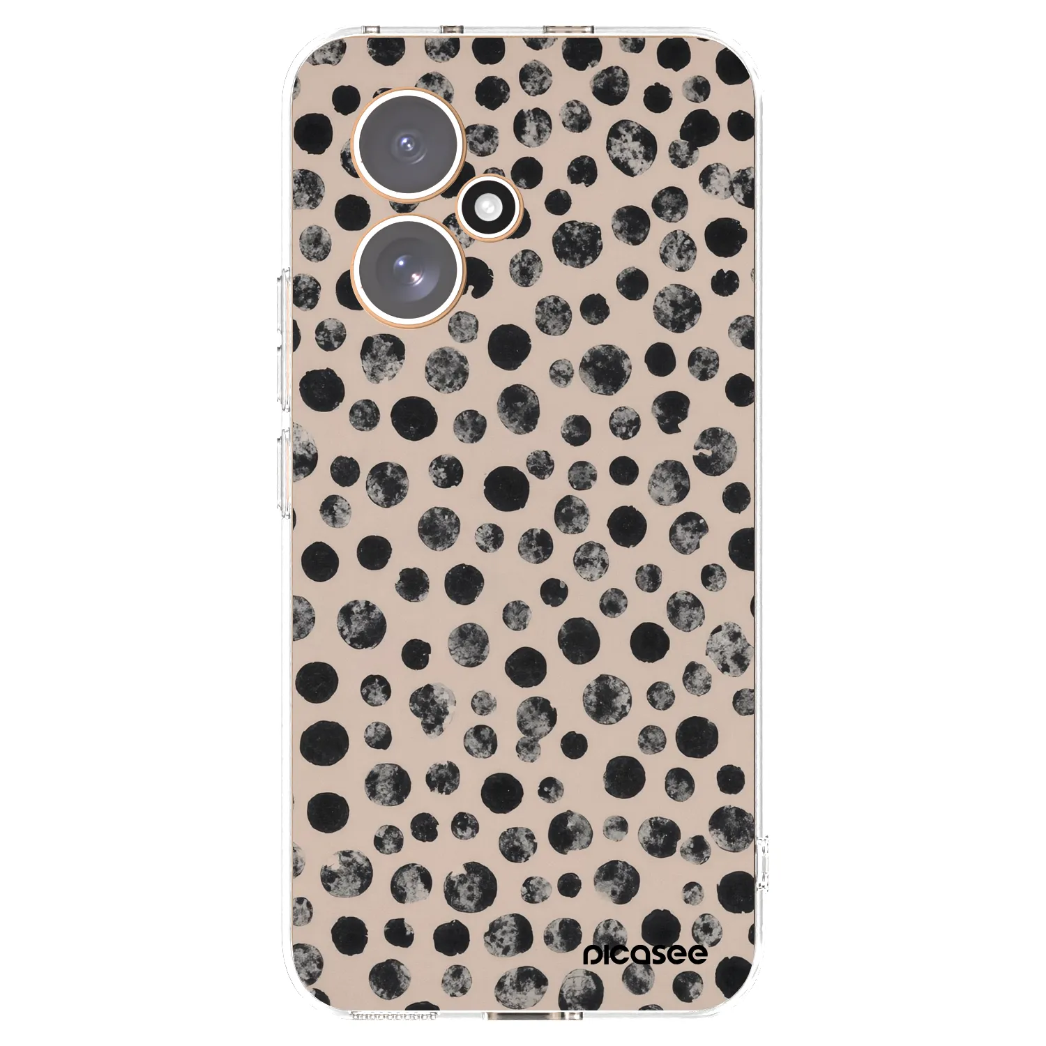 Picasee silikonska prozirna maskica za Honor 400 5G - Dots