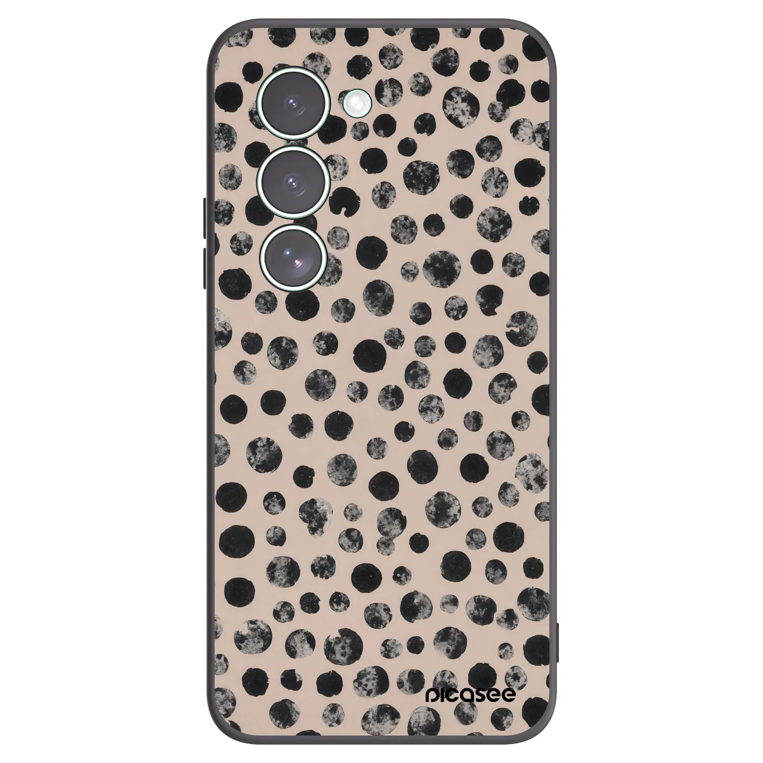 Picasee crna silikonska maskica za Xiaomi Redmi 15 5G - Dots