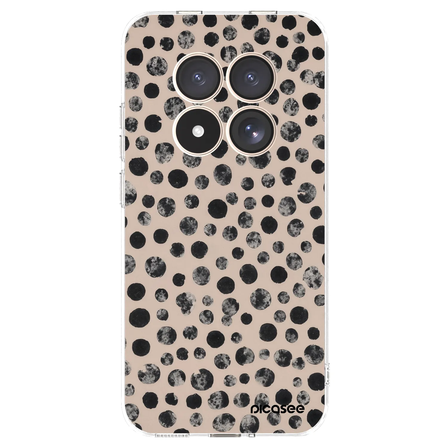 Picasee silikonska prozirna maskica za Xiaomi Redmi Note 15 Pro 4G - Dots