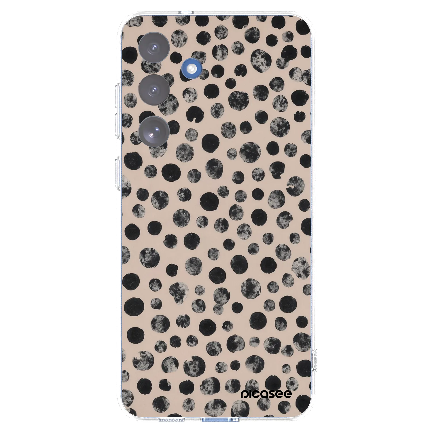 Picasee silikonska prozirna maskica za Samsung Galaxy S25 FE 5G - Dots