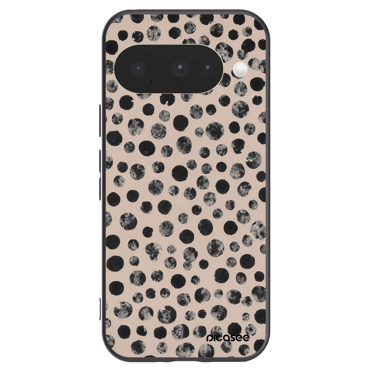 Picasee crna silikonska maskica za Google Pixel 10 - Dots