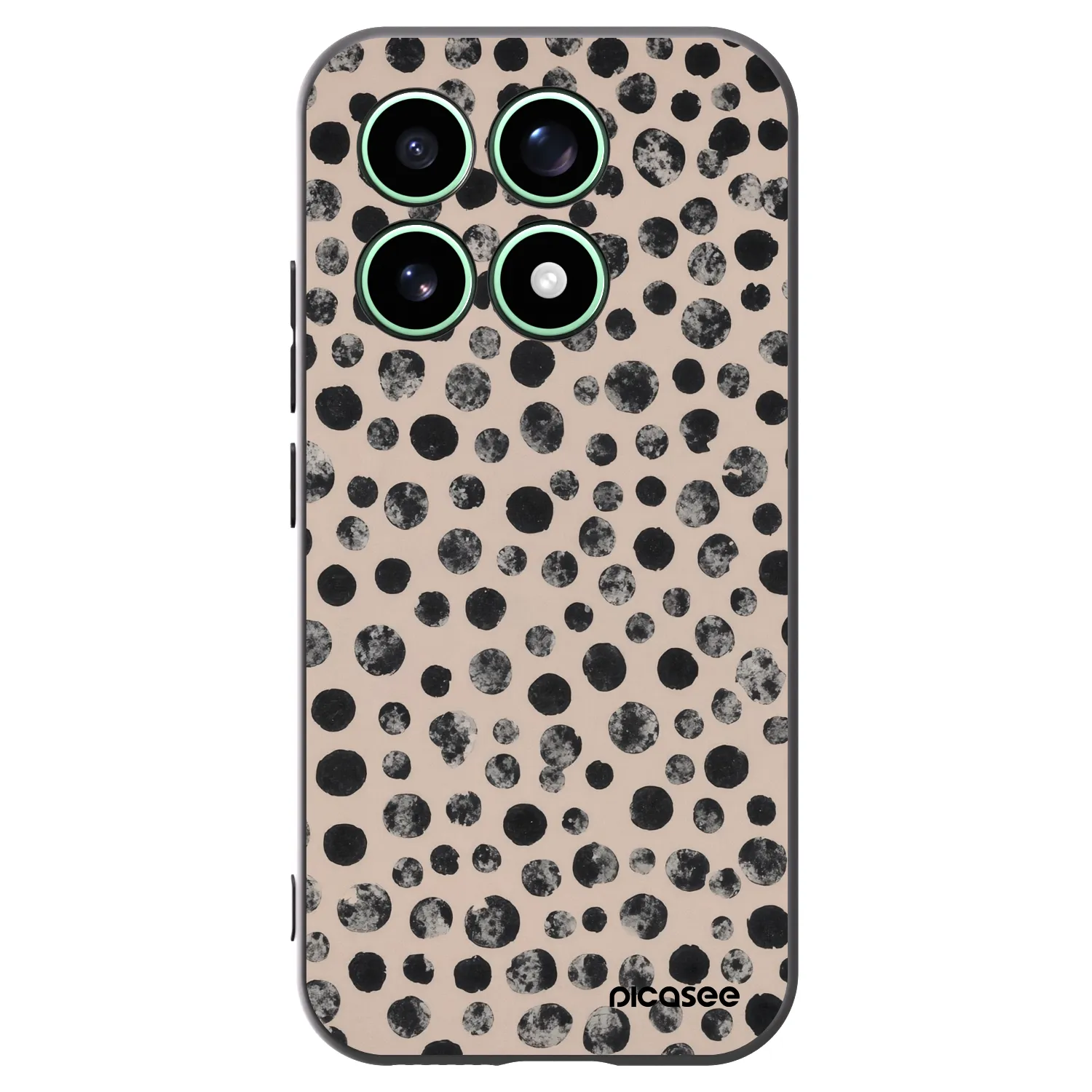 Picasee crna silikonska maskica za Xiaomi 17 - Dots