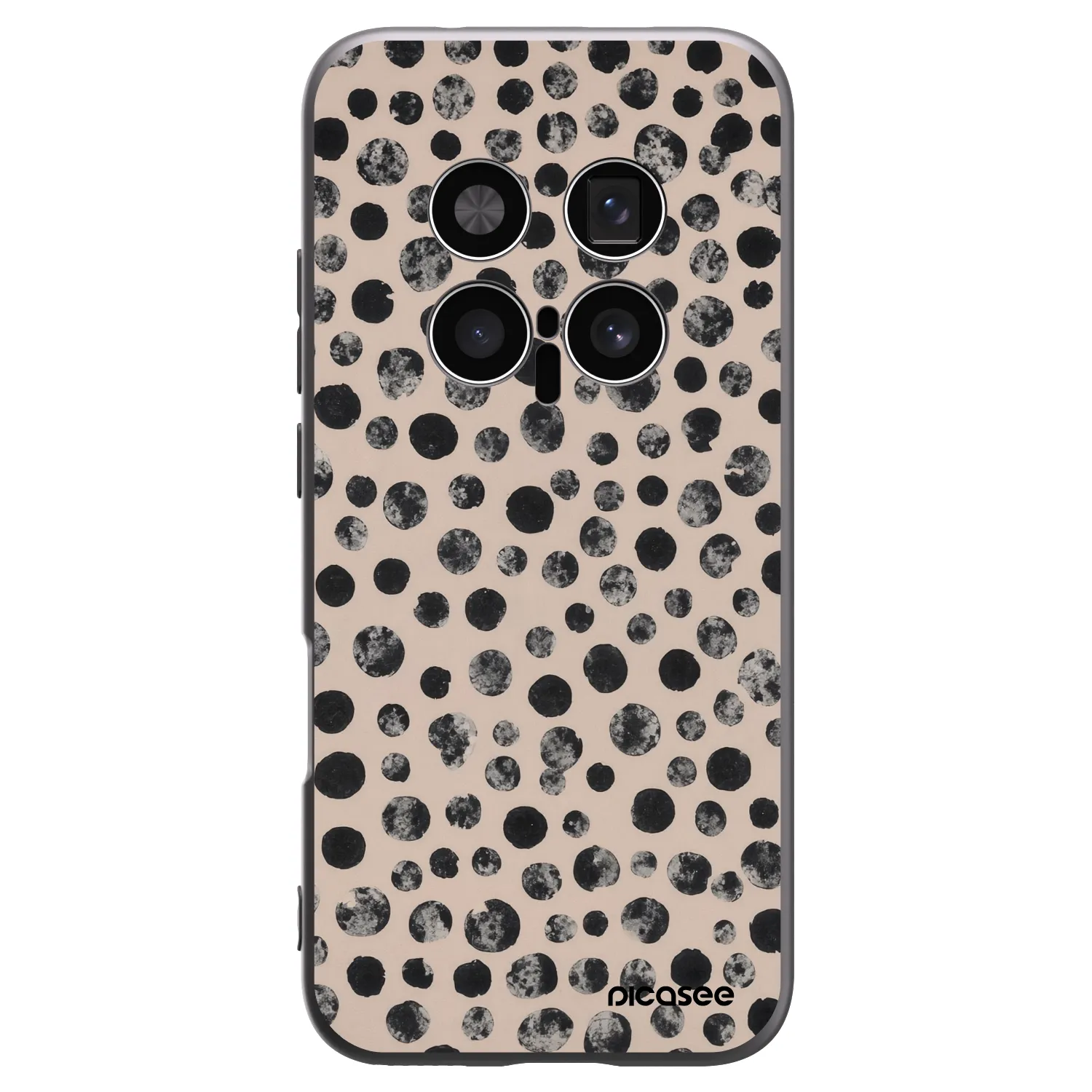 Picasee crna silikonska maskica za Honor Magic8 Pro 5G - Dots