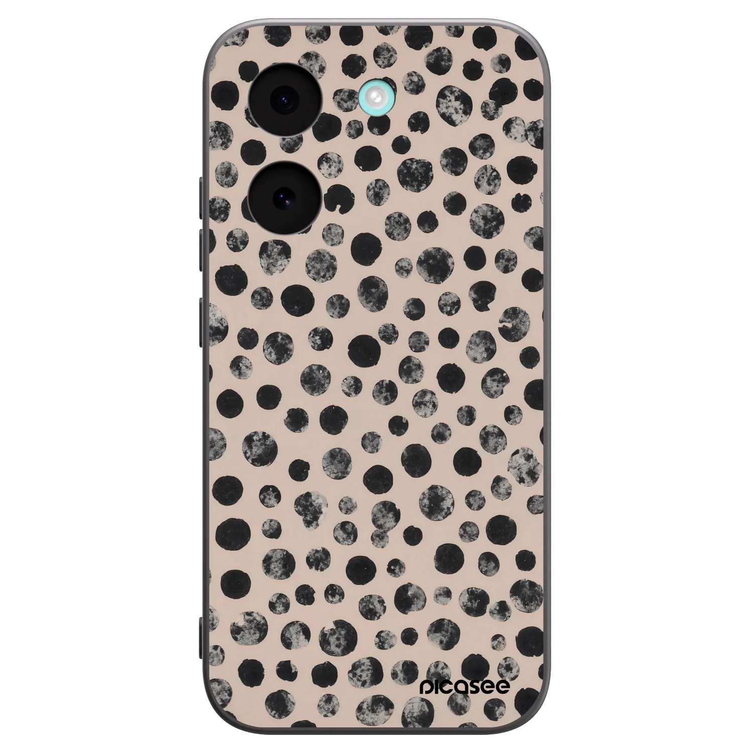 Picasee crna silikonska maskica za Xiaomi Poco X8 Pro - Dots