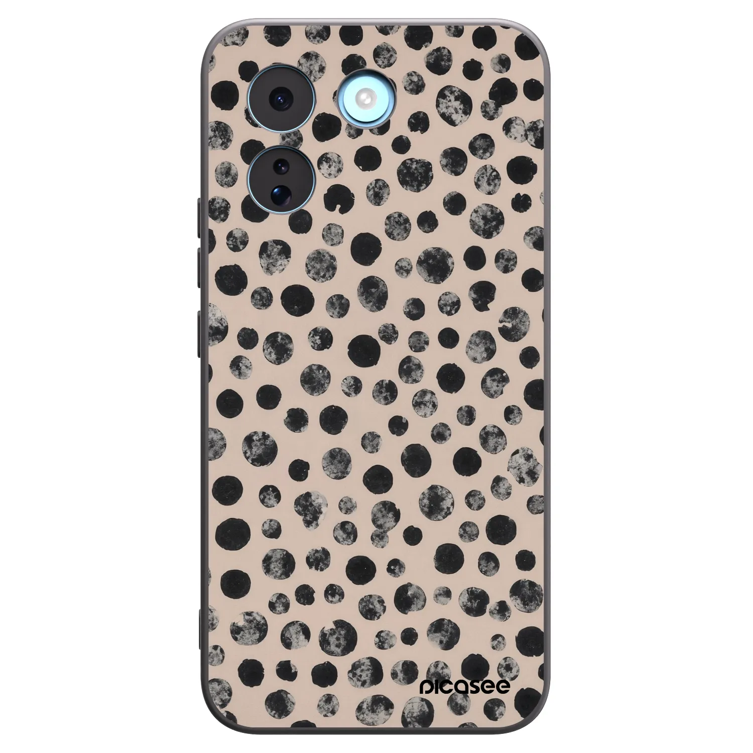 Picasee crna silikonska maskica za Xiaomi Redmi Note 17 Pro MAX 5G - Dots
