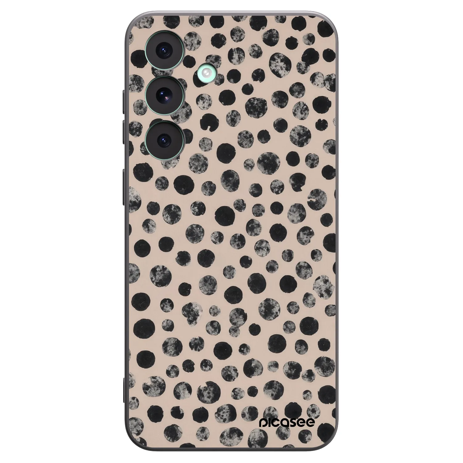 Picasee crna silikonska maskica za Samsung Galaxy S26 FE - Dots