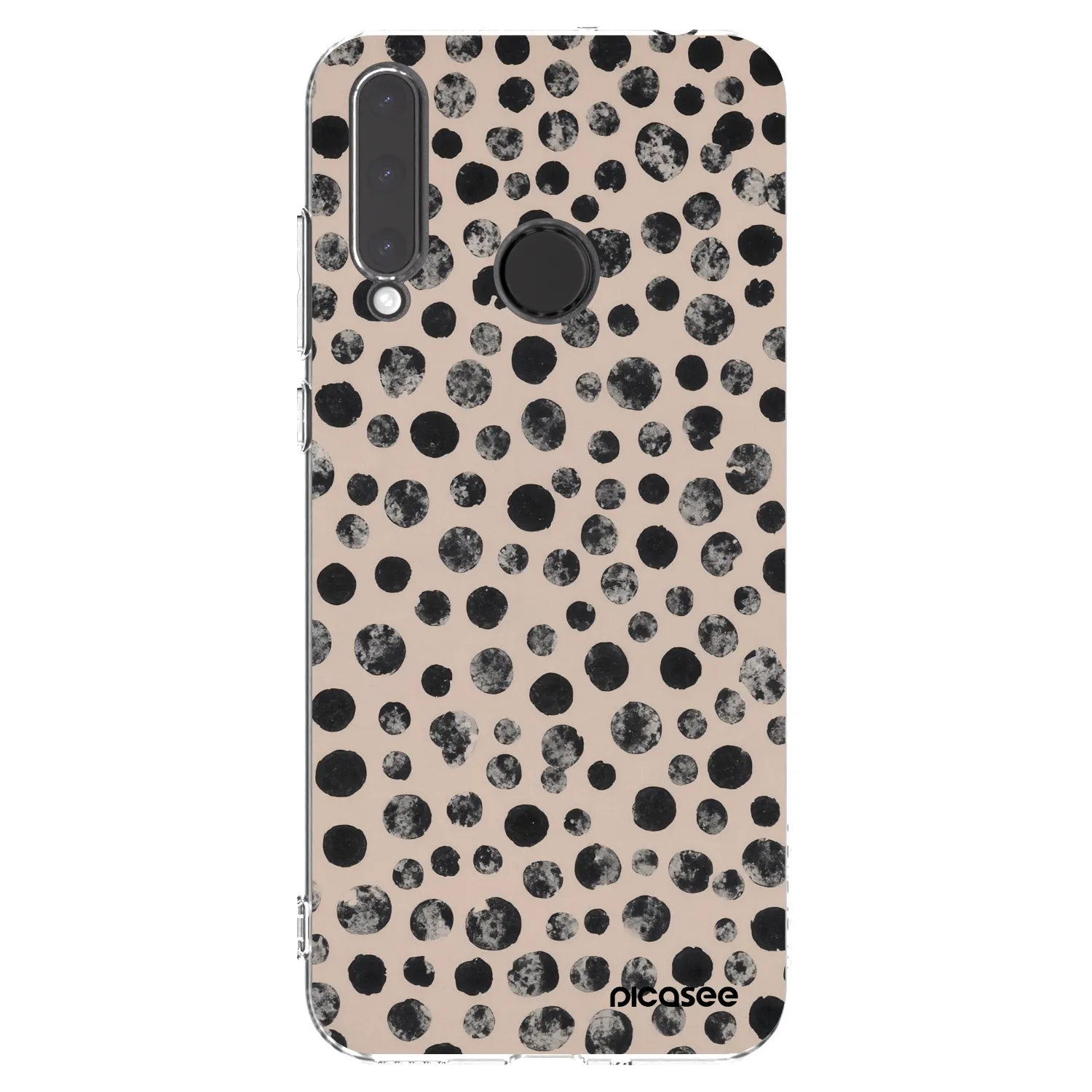 Picasee silikonska prozirna maskica za Honor 20 Lite - Dots
