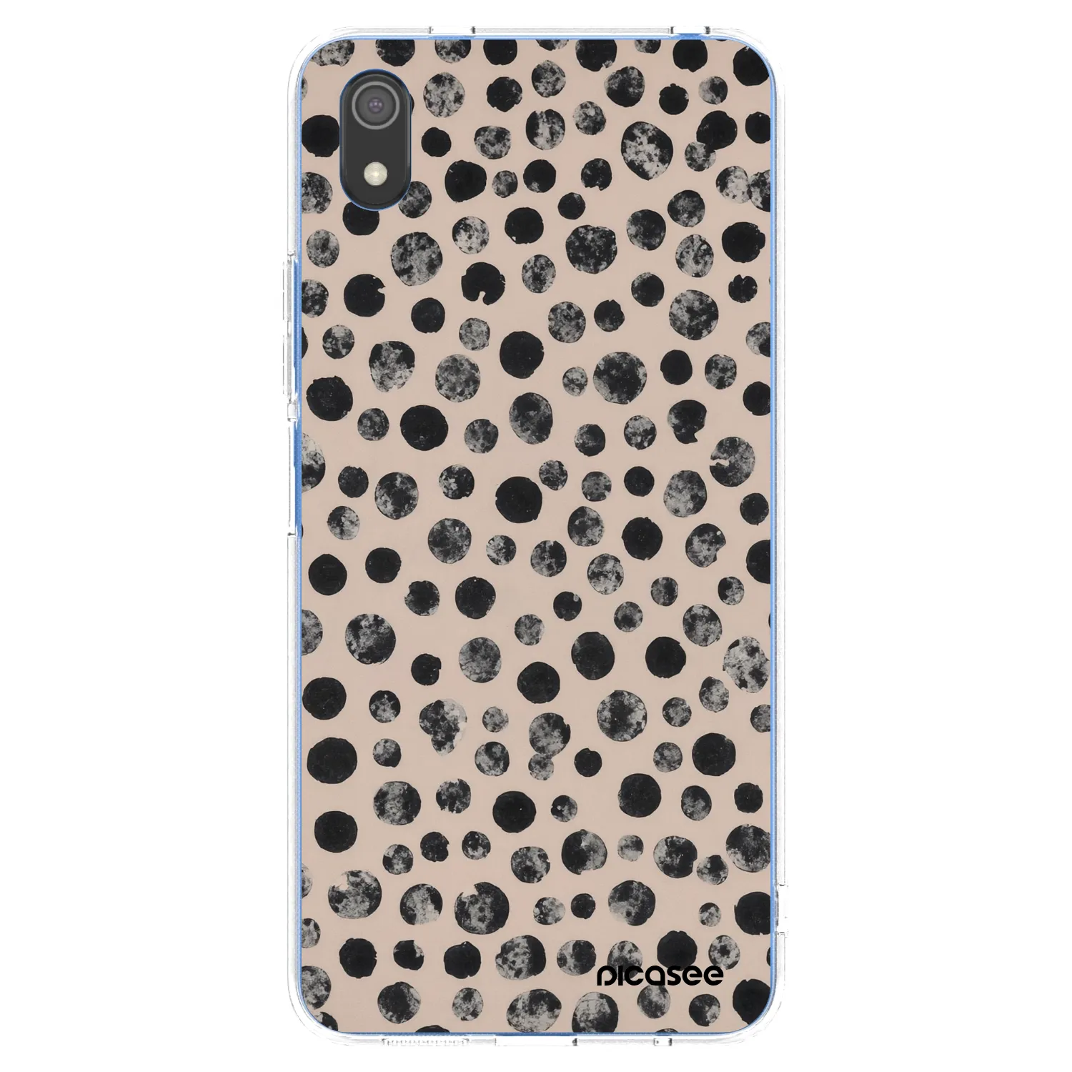 Picasee silikonska prozirna maskica za Xiaomi Redmi 7A - Dots
