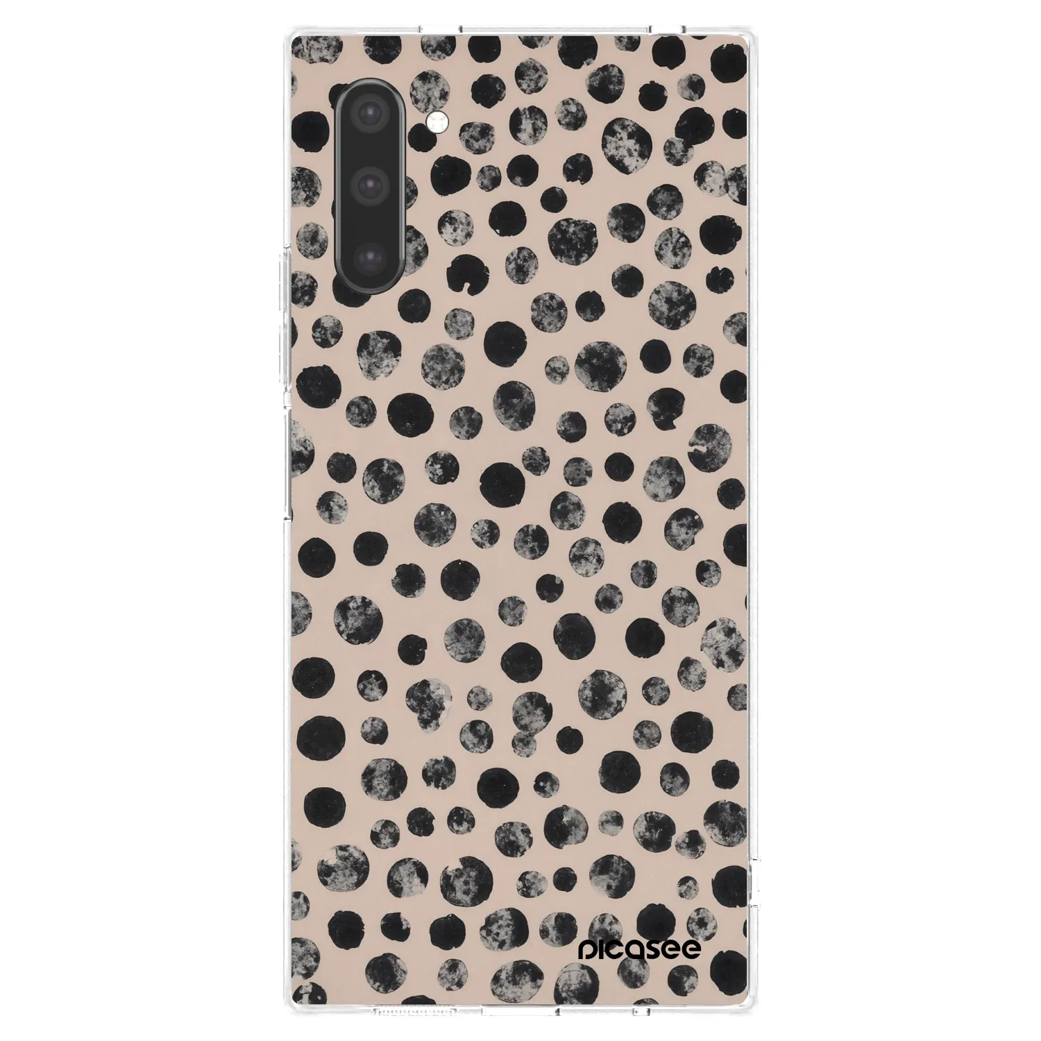 Picasee silikonska prozirna maskica za Samsung Galaxy Note 10 N970F - Dots