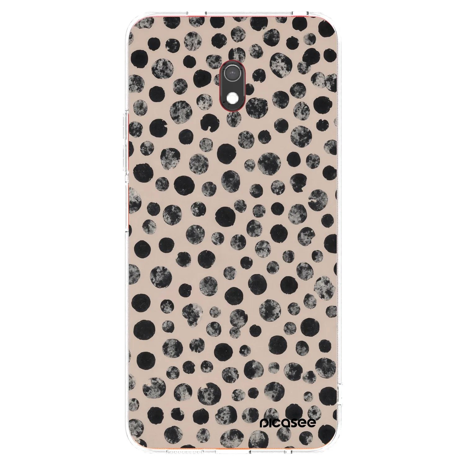Picasee silikonska prozirna maskica za Xiaomi Redmi 8A - Dots