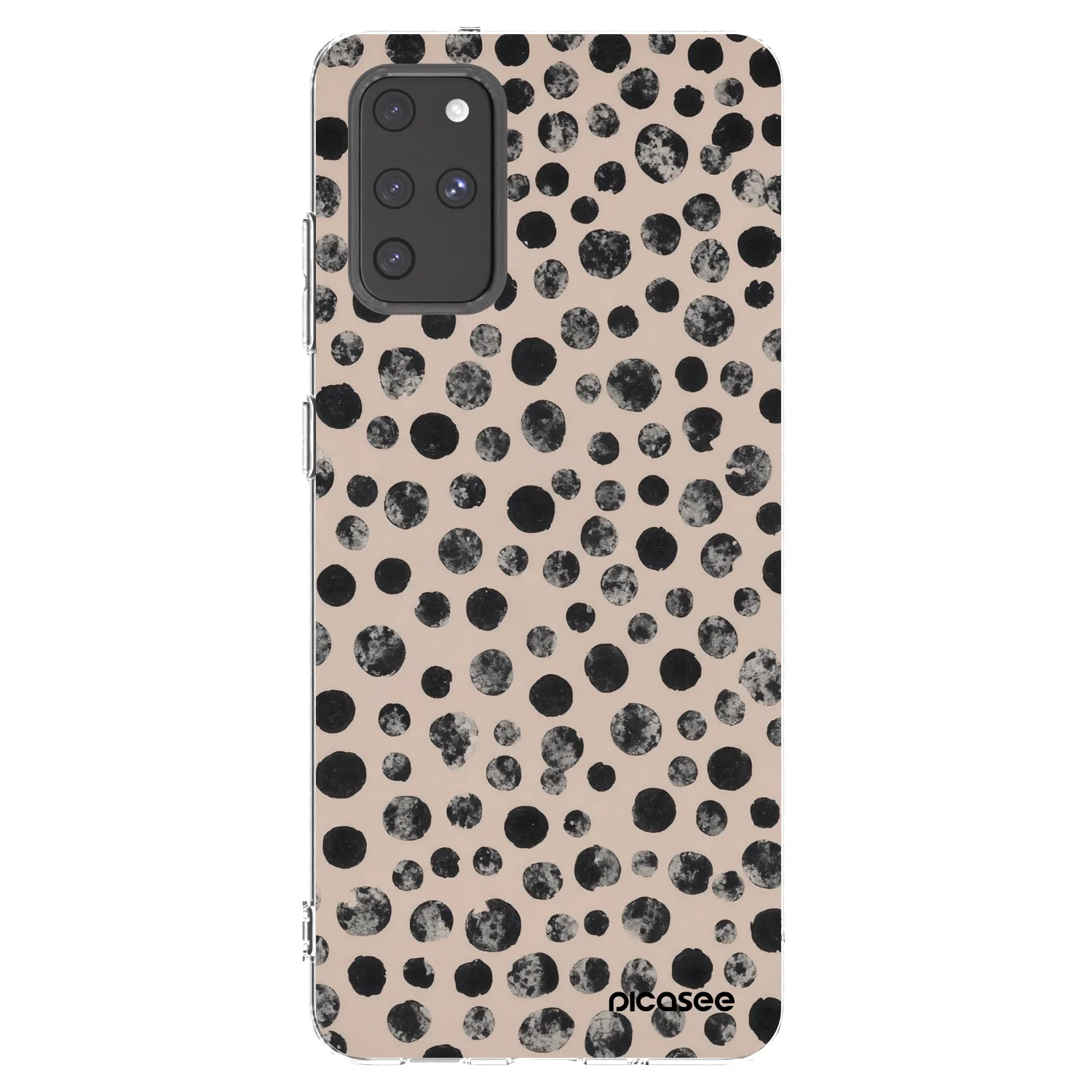 Picasee silikonska prozirna maskica za Samsung Galaxy S20+ G985F - Dots