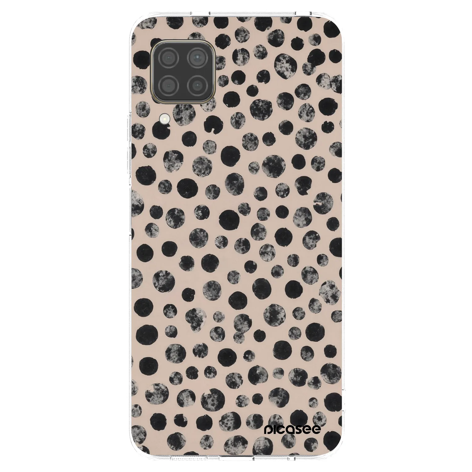 Picasee silikonska prozirna maskica za Huawei P40 Lite - Dots