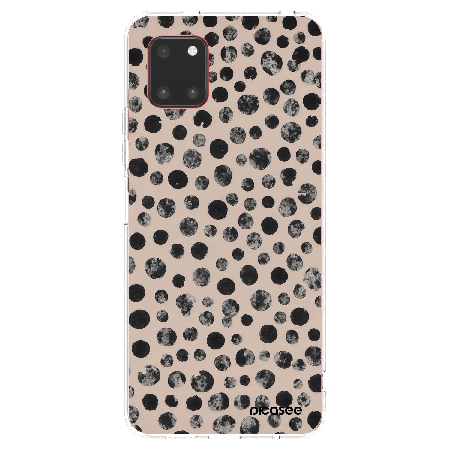 Picasee silikonska prozirna maskica za Samsung Galaxy Note 10 Lite N770F - Dots
