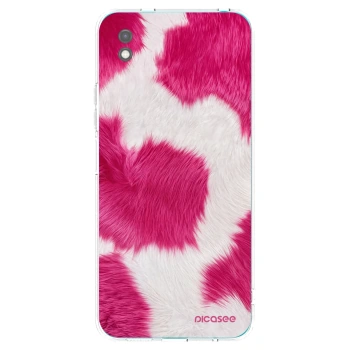 Picasee crna silikonska maskica za Xiaomi Redmi 9A - Pink Moo