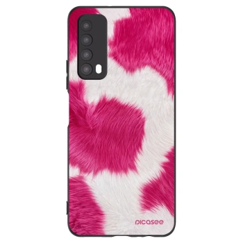 Picasee crna silikonska maskica za Huawei P Smart 2021 - Pink Moo