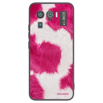 Picasee crna silikonska maskica za Xiaomi Mi 11 Ultra - Pink Moo