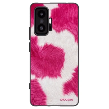Picasee crna silikonska maskica za Xiaomi 11T - Pink Moo