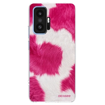 Picasee silikonska prozirna maskica za Xiaomi 11T Pro - Pink Moo