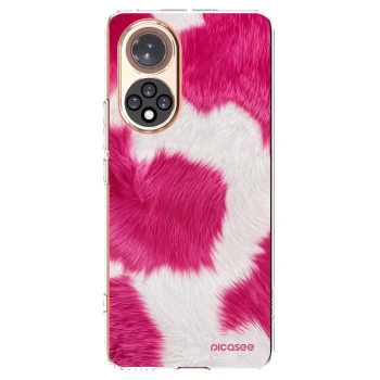 Picasee silikonska prozirna maskica za Huawei Nova 9 - Pink Moo