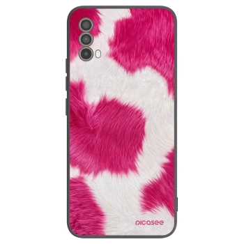 Maskica za Motorola Moto E40 - Pink Moo