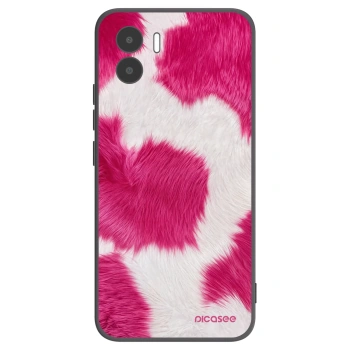 Picasee crna silikonska maskica za Xiaomi Redmi A1 - Pink Moo