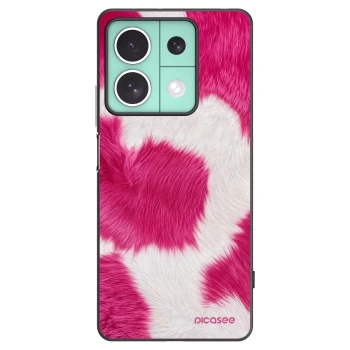 Picasee crna silikonska maskica za Xiaomi Redmi Note 13 5G - Pink Moo