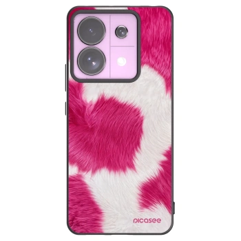 Picasee crna silikonska maskica za Xiaomi Redmi Note 13 Pro 5G - Pink Moo