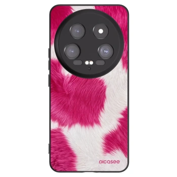 Picasee crna silikonska maskica za Xiaomi 14 Ultra - Pink Moo