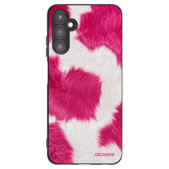 Picasee crna silikonska maskica za Samsung Galaxy A05s A057G - Pink Moo