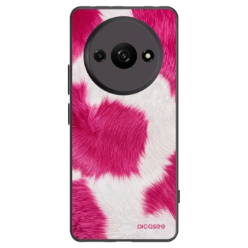 Picasee crna silikonska maskica za Xiaomi Redmi A3 - Pink Moo