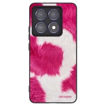 Picasee crna silikonska maskica za Xiaomi 14T Pro - Pink Moo